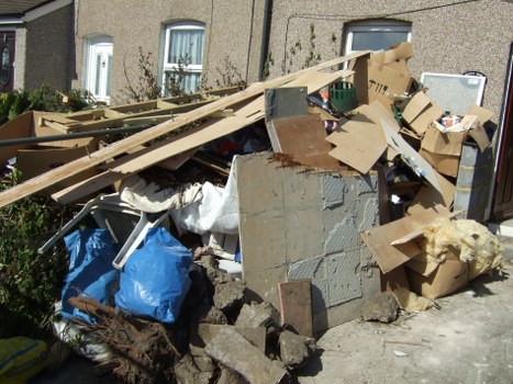 Different sizes of skip containers available